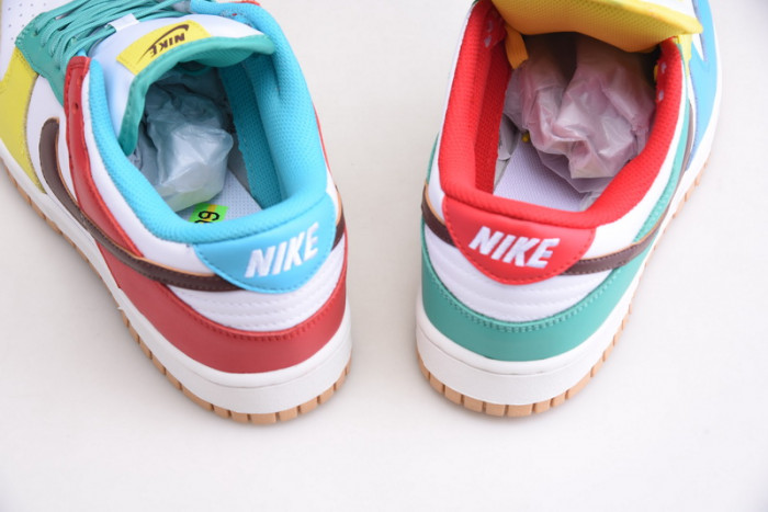 nike dunk lof free 99 white dh0952-100