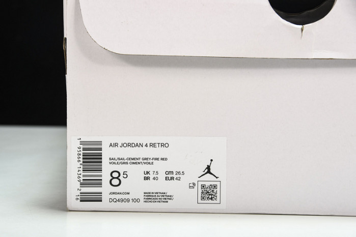 jordan 4 retro blank canvas (w) - dq4909-100