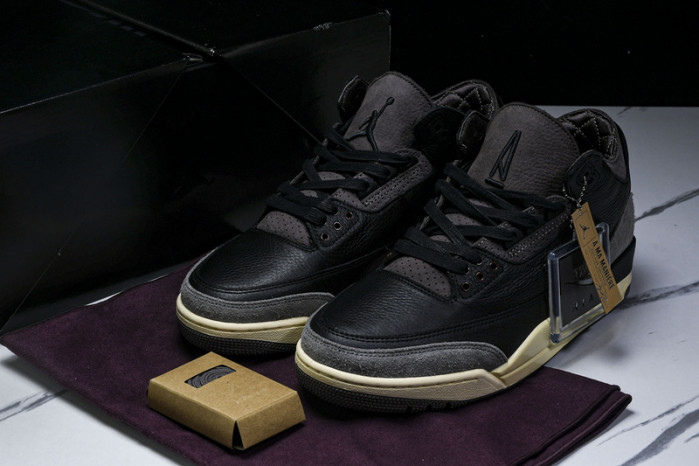 a ma maniere x air jordan 3 “black” fz4811-001