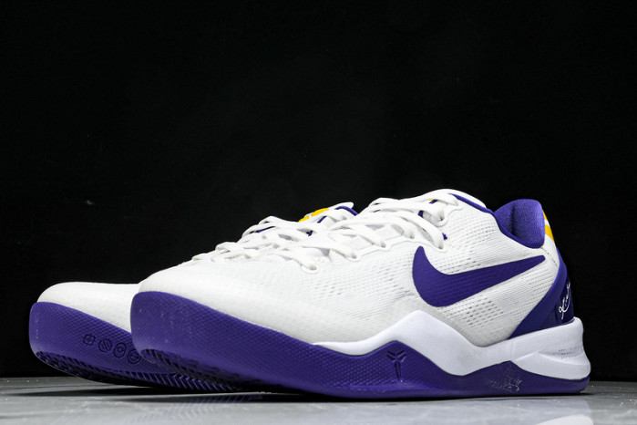 Nike Kobe 8 Protro Whit Court Purple HF7485-001