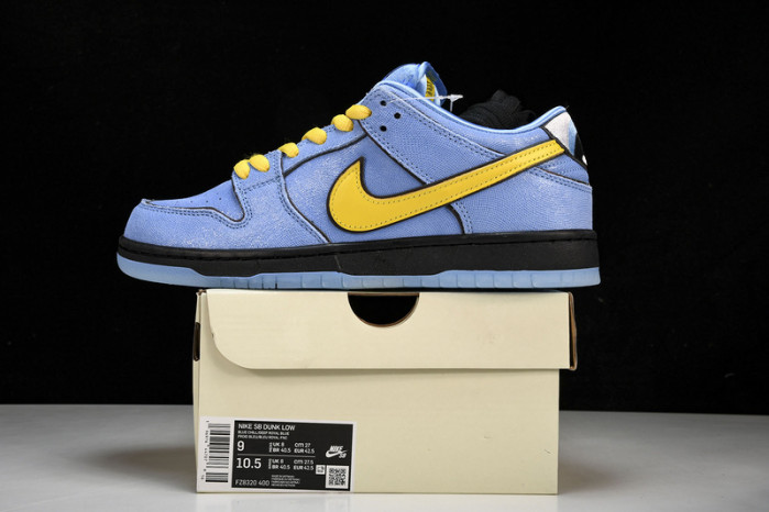 the powerpuff girls x nike sb dunk low “bubbles” fz8320-403