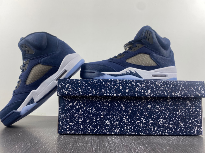 air jordan 5 "midnight navy" fd6812-400