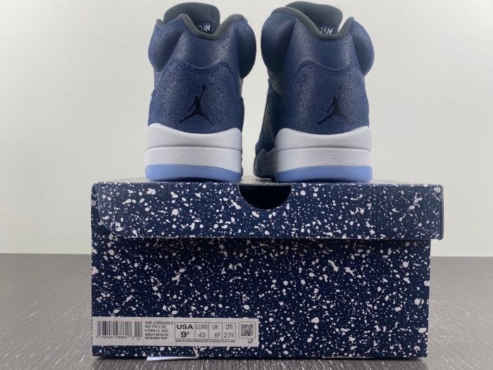 air jordan 5 "midnight navy" fd6812-400