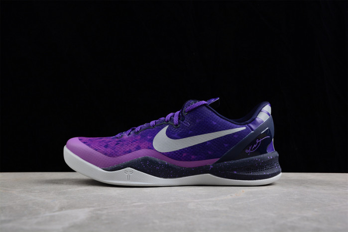 nike kobe 8 playoffs purple platinum - 555035-500