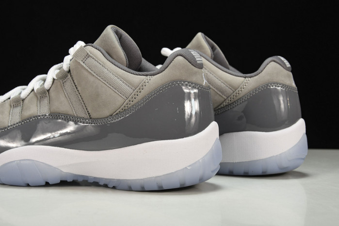 air jordan 11 low cool grey 528895-003