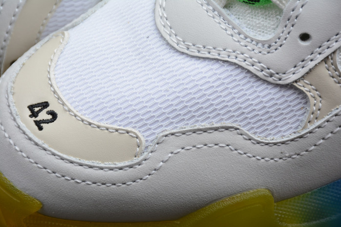 bl triple s trainer - bl -white 544351 w09e1 1895