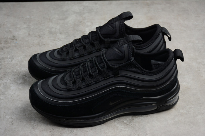 nike max 97 ul 17 se ultra triple black sock-like 924452-001