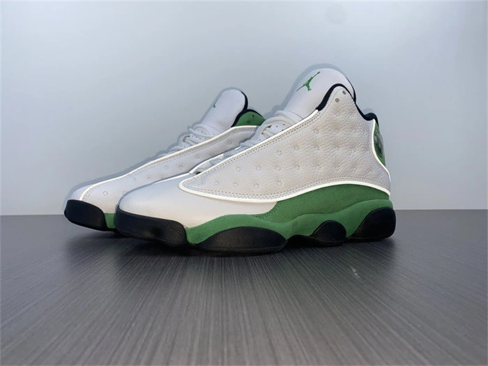 Jordan 13 Retro White Lucky Green DB6537- Trendy 4172