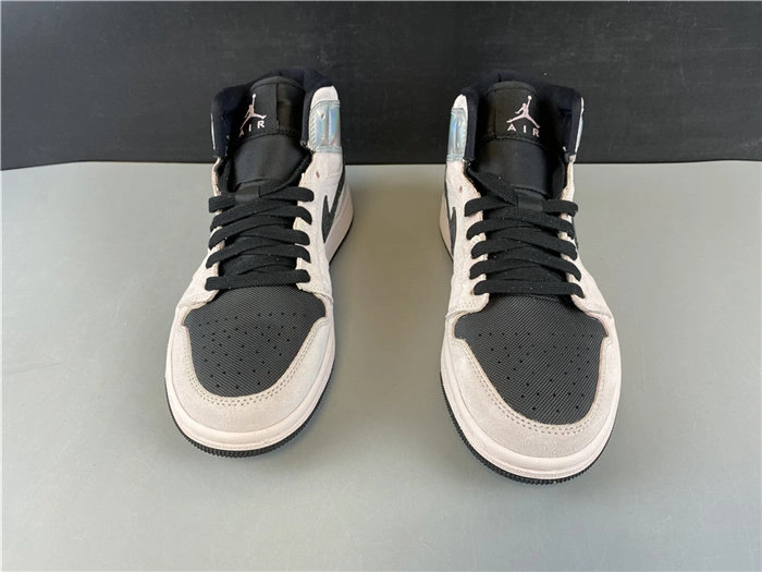 Jordan1 Mid Dirty Powder Iridescent BQ6472- ComfortFit 3746