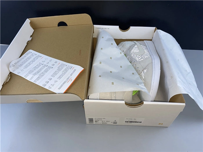 Jordan1 Mid Vast Grey Ghost Green CV3018- Cozy 3753