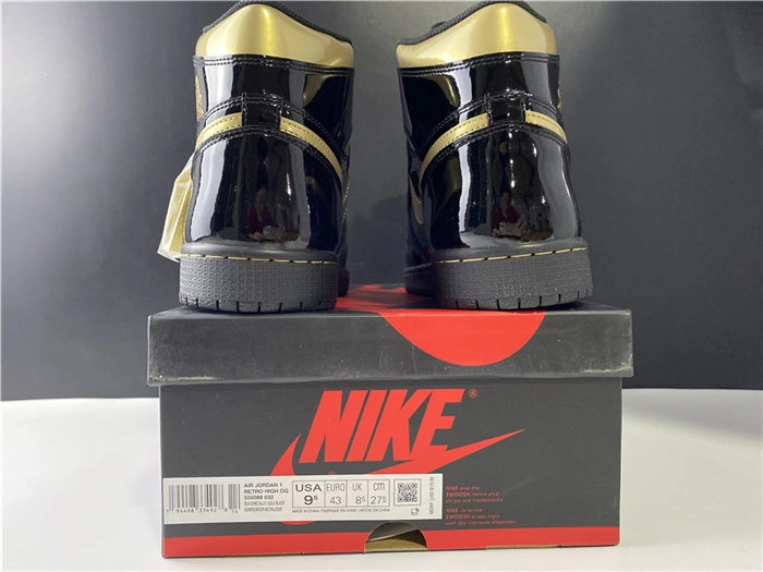 Jordan1 Retro Black Metallic Gold 555088- DailyWear 3771