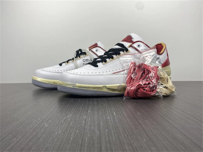 Jordan2 SP Off-White White Red DJ4375- HighQuality 3789