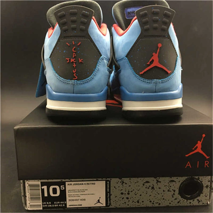 Jordan4 Travis Scott Cactus Jack 308497- Efficient 3975