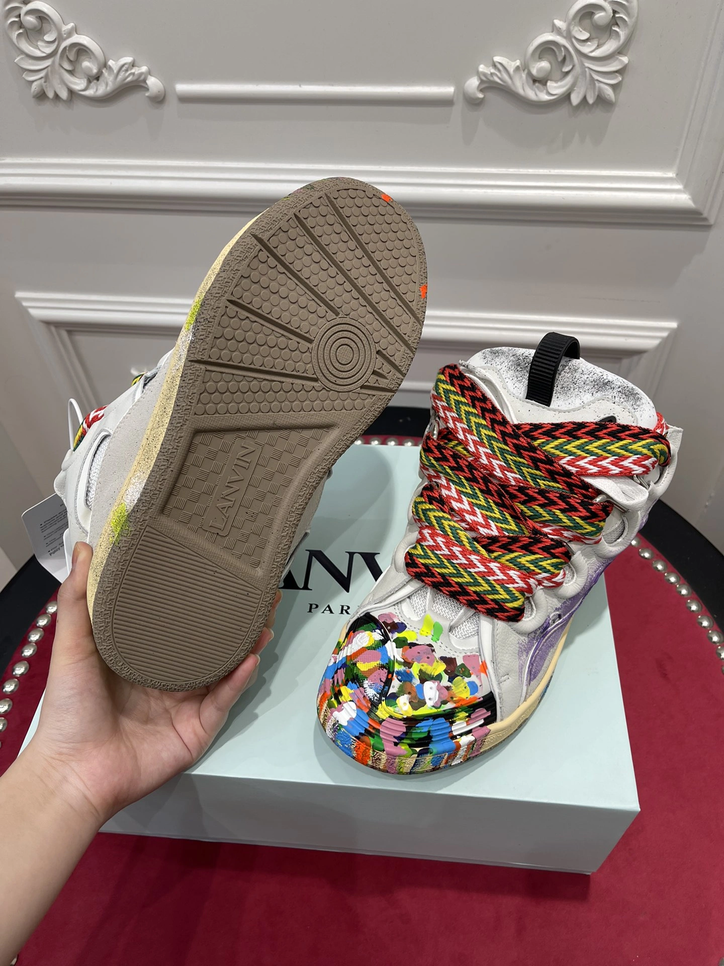 Lanvon Leather Curb Gallery Dept FM-SKRK11-DRGD-E21.. TravelReady 845