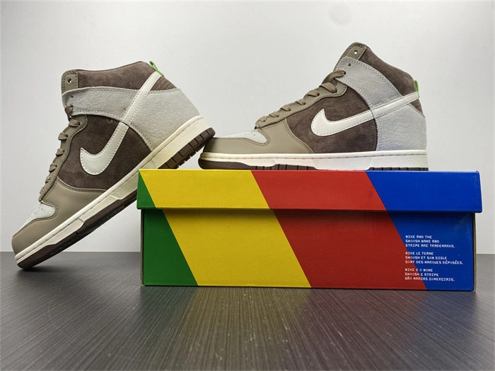 Nike Dunk High Light Chocolate DH5348- Modern 4760