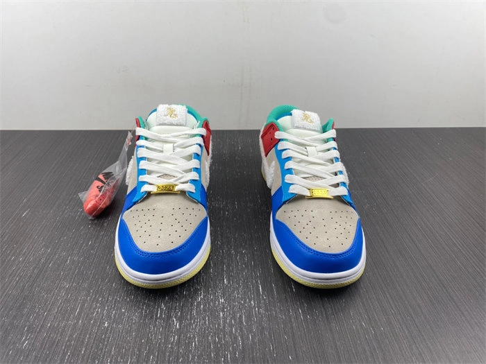 WaterResistant Nike Dunk Low Retro PRM Year of the Rabbit Blue Orange Cream FD4203- 4636
