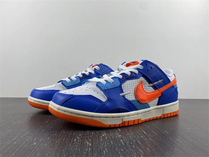 MultiPurpose Nike Dunk Low Scrap Knicks DM0128- 4669