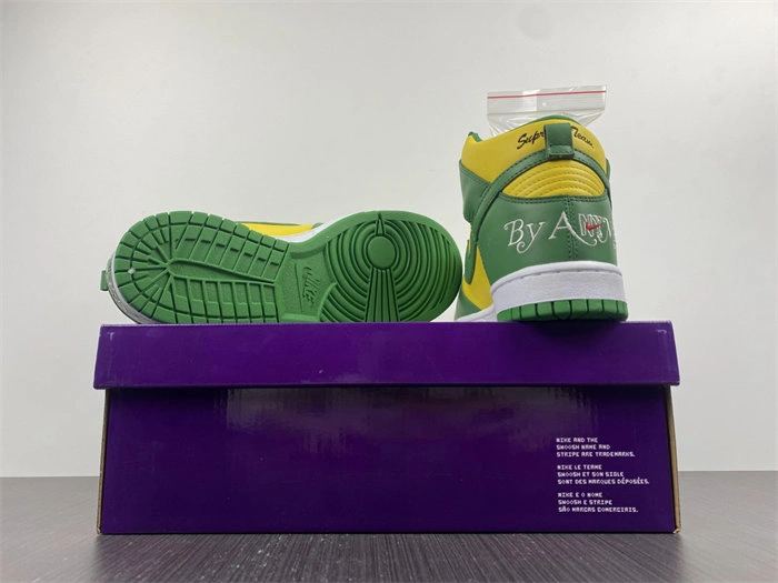 SoftTouch Nike SB Dunk High Supreme By Any Means Brazil DN3741- 4717