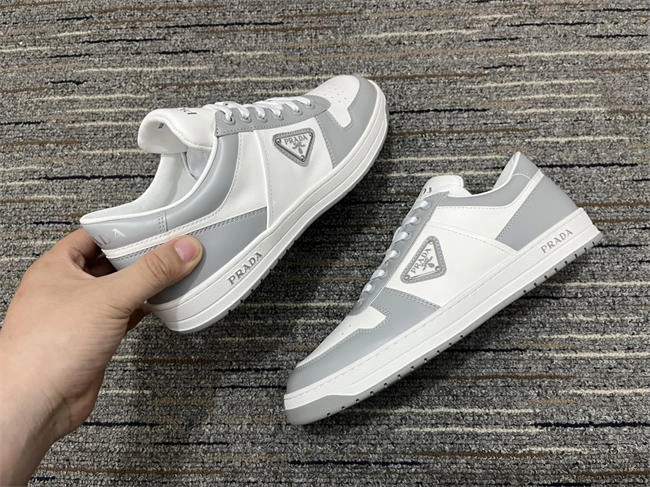 Sophisticated Prada Leather Sneaker 3313